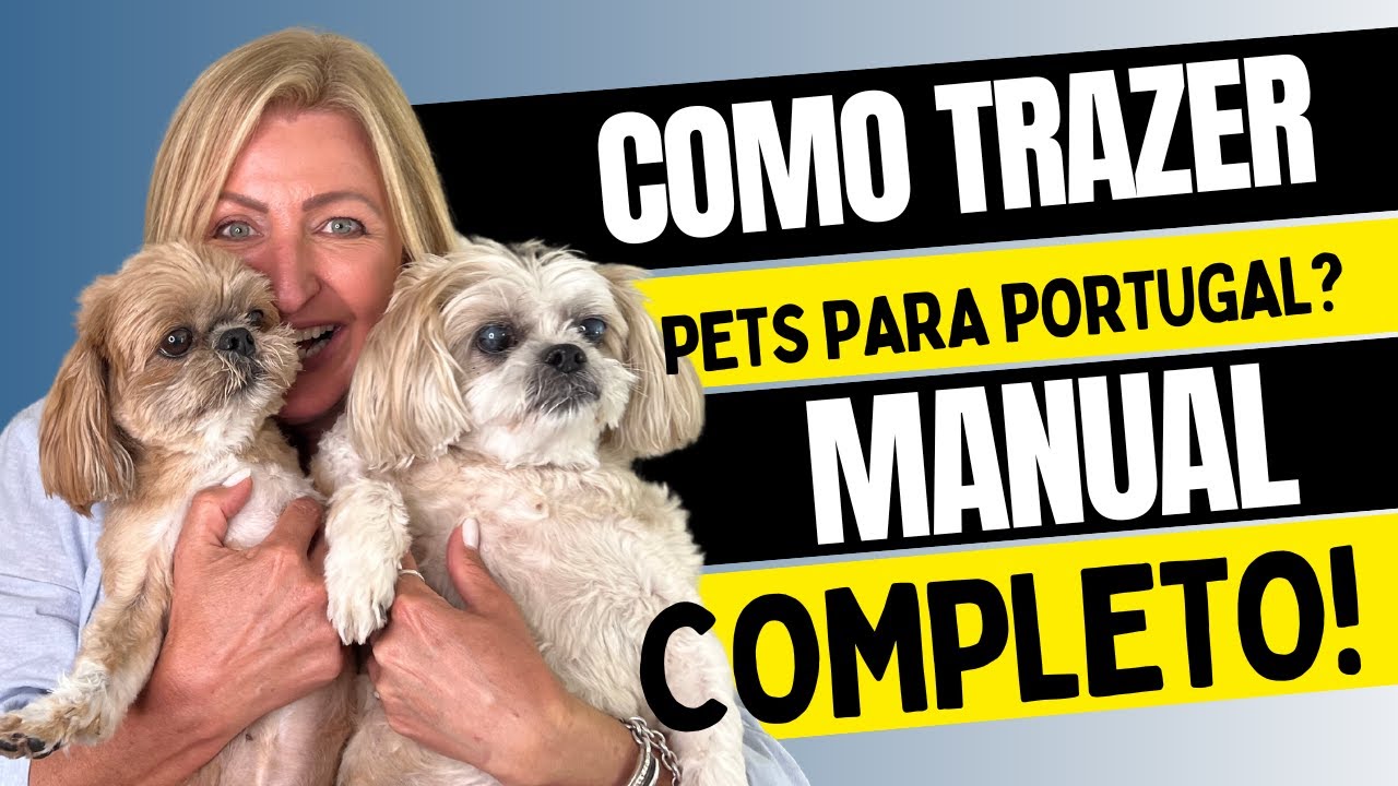 Como levar pets para Portugal Passo a passo Portugal Online Oficial