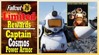 fallout 76 Limited Rewards | Captain Cosmos Power Armor Paint (Season 1 Rank 88) screenshot 4