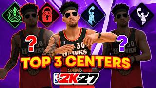 TOP 3 BEST CENTER BUILDS ON NBA 2K27! BEST BIG MAN BUILDS NBA 2K27 screenshot 1