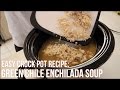 CROCKPOT GREEN CHILE ENCHILADA SOUP | ITSJUSTKELLI