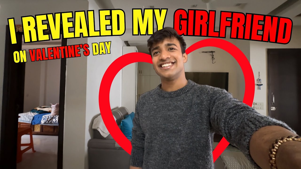 I Revealed My Girlfriend on Valentine's Day❤❤ | Aniket Chauhan Vlog