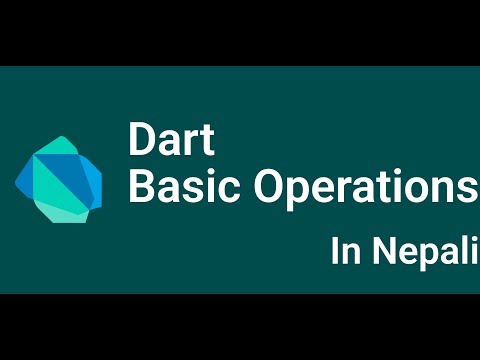 Dart - Basic Operations in Nepali