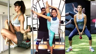 Jacqueline Fernandez AMAZING Flexibility | 180 Degree Stretching | Gym Workout Video | Race 3 Jacqueline Fernandez AMAZING Flexibility | 180 Degree Stretching | Gym Workout Video | Race 3