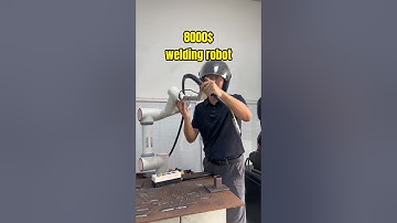 Collaborative robot, simple operation, can be learned in 1 minute #welding robot #cobots