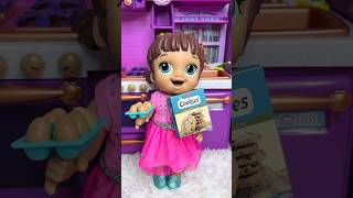 Baby Alive Doll Cooking And Feeding Part 60 #Shorts