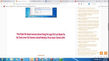 SYMPHONY P11 CUSTOMER CARE FLASH FILE 1000% TESTED BY TAMIMTELECOM