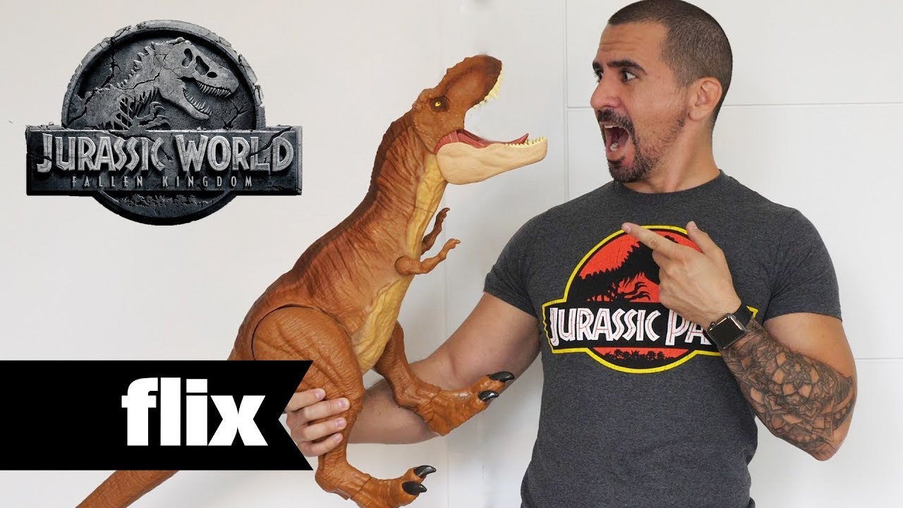 jurassic world big t rex toy