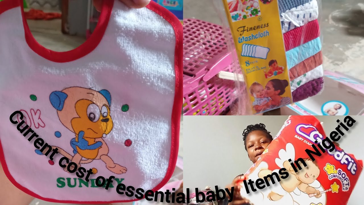 Prices of baby items in the Nigeria market /Newborn baby essentials ✨️