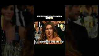 Sofía Vergara’s Savage Comeback to Her Father #ytshorts #viral #shortsfeed #fyy #news #angst
