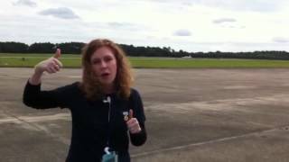 Meteorologist Carrie Rose And The Chase Plane Are Ready For