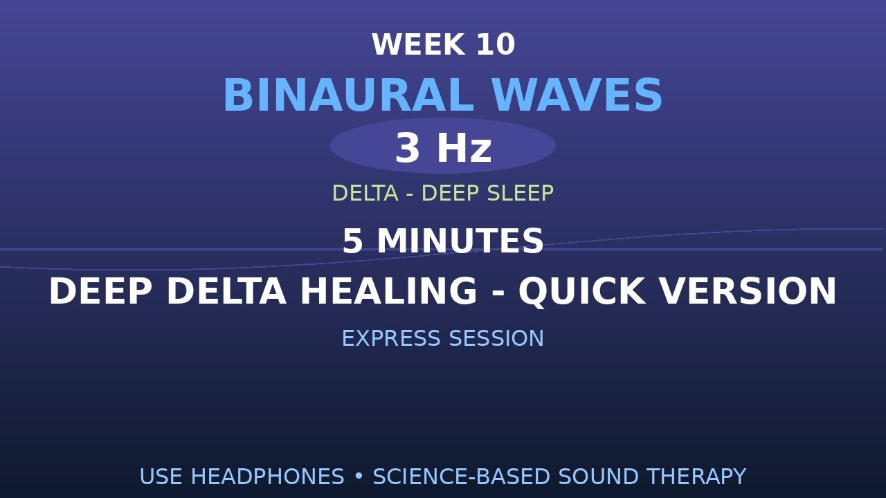 ⚡Deep Delta Healing - Quick Version | 3Hz | 82% engagement - YouTube