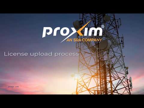ProximVision® Advanced License retrieval and License Upgrade process.
