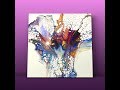 #77 - Tried something new.. check it out & see what happened ~ Acrylic Pouring, Fluid Art