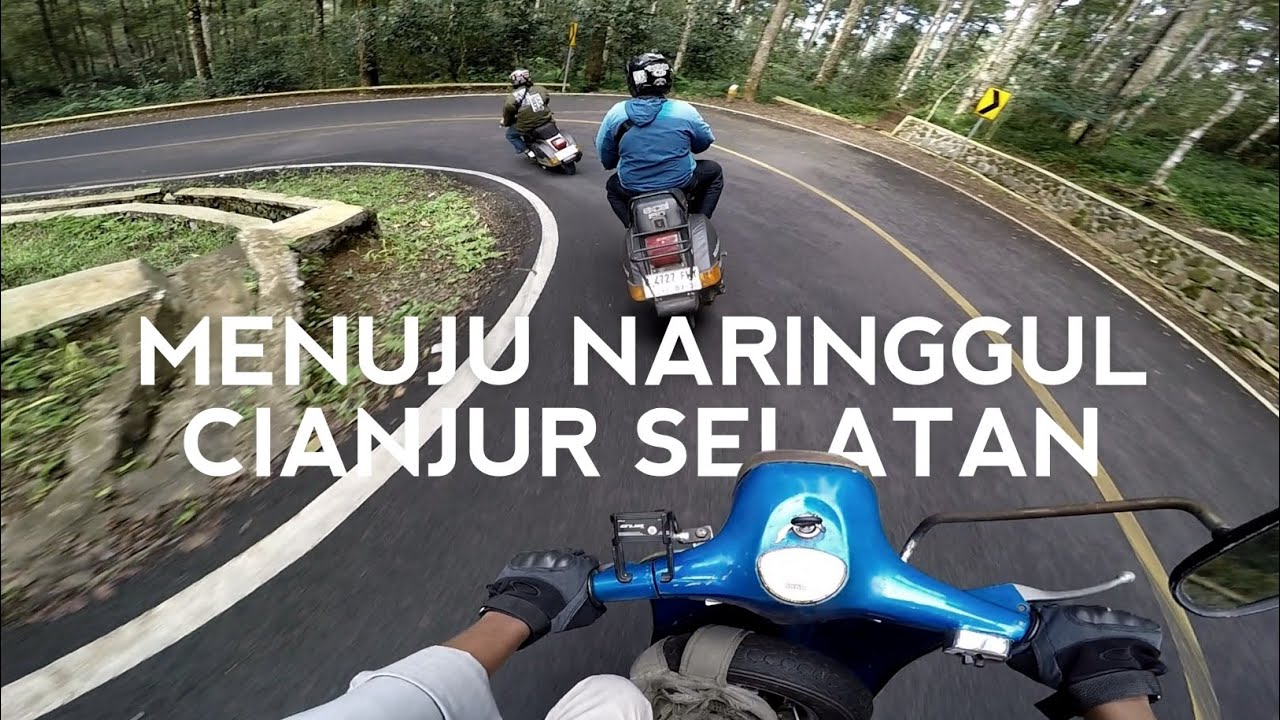 [JELAJAH VESPA VOL 1 EPS 2] jalur naringgul cianjur selatan