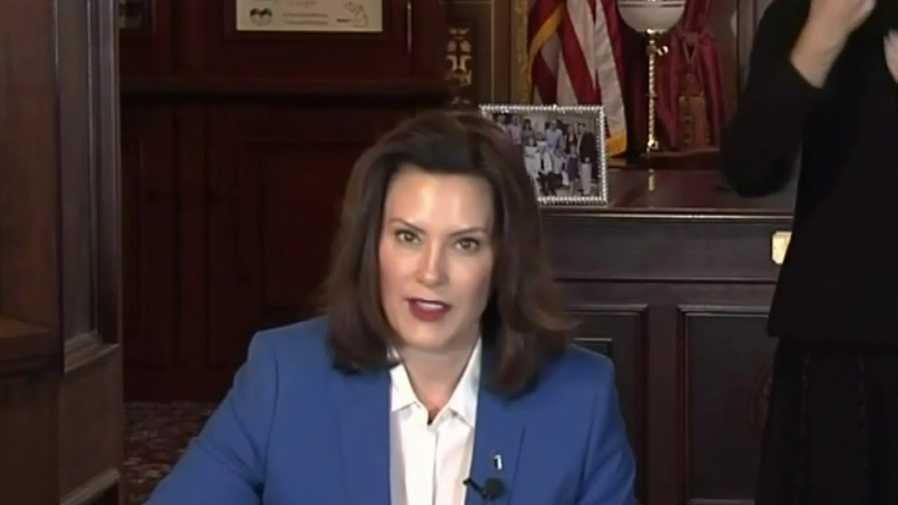 Michigan Gov. Whitmer issuing statewide coronavirus order to ...