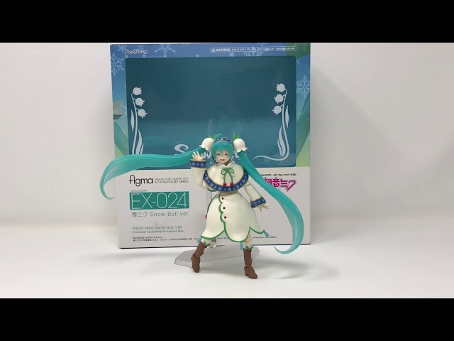Figma EX-024 Snow Miku Figure Review!!! - YouTube