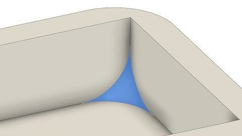 How to Fillet a Corner in Fusion 360