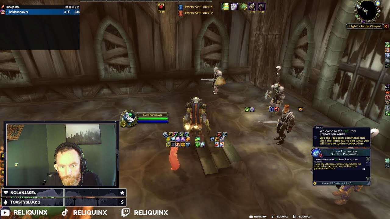 DROPS | Classic TBC Pre-Patch Launch Day! Hitting 60, then prep quests for launch!