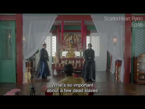 Hae Soo,the bait "Scarlet Heart: Ryeo 달의 연인-보보경심：려 E16 Scene (English Subtitles)" HD