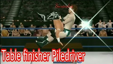 WWE SVR 2011 table finishers. Table finisher in smackdown vs raw 2011