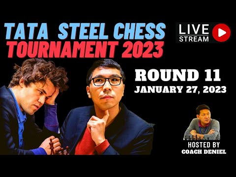 MAGNUS CARLSEN VS WESLEY SO! MAGKAKASUBUKAN NA ULIT! Tata Steel Chess 2023!  Round 11 