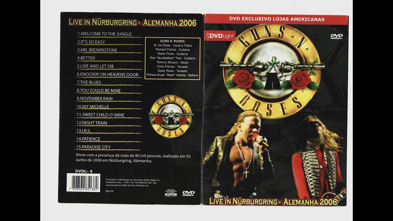 Guns N' Roses - Live In Nürburgring 2006 (DVD) - YouTube