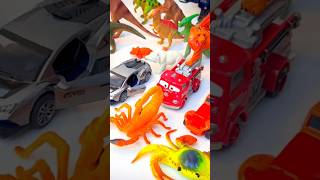🚗 WOW! Amazing Cars, Dinosaurs🦖& Animals Collection #asmr #car #dinosaur #toys #shorts #short