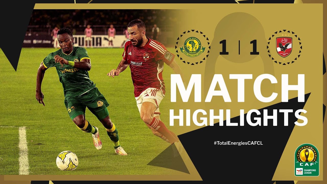 HIGHLIGHTS  Young Africans  Al Ahly FC  Matchday 2  202324  TotalEnergiesCAFCL