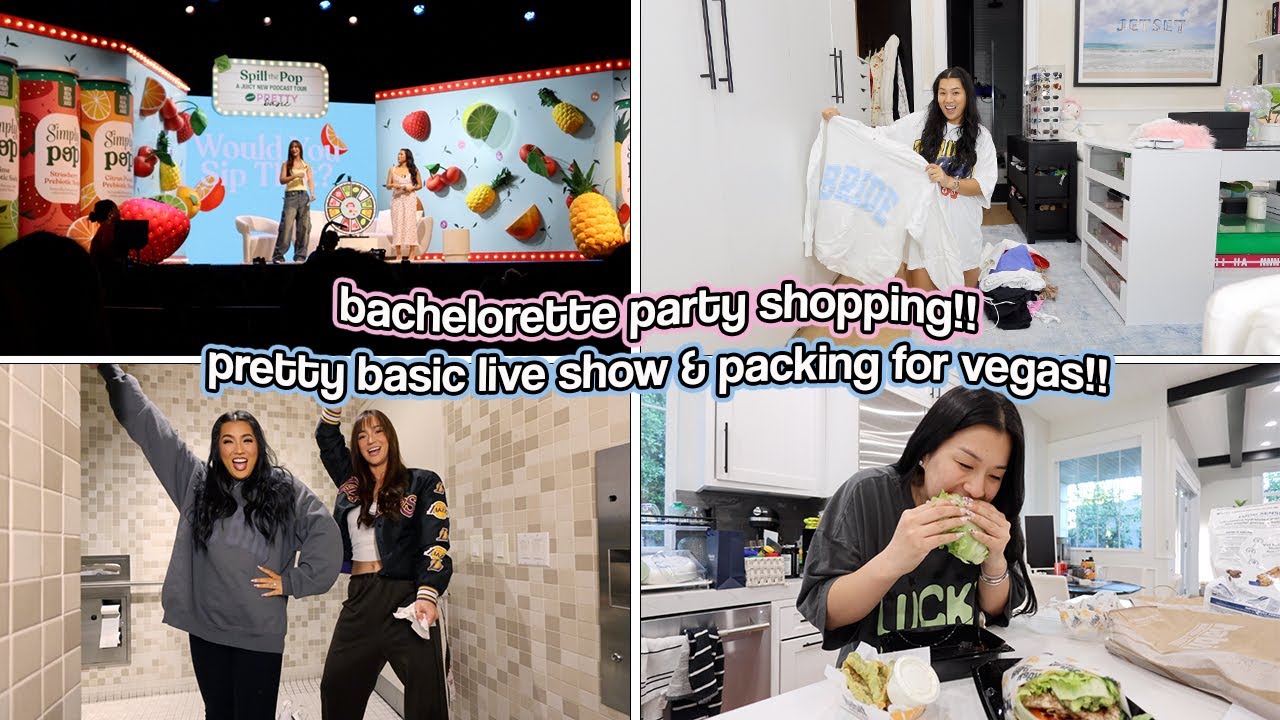 BACHELORETTE PARTY SHOPPING!! PB Live Show & Packing For Vegas!!