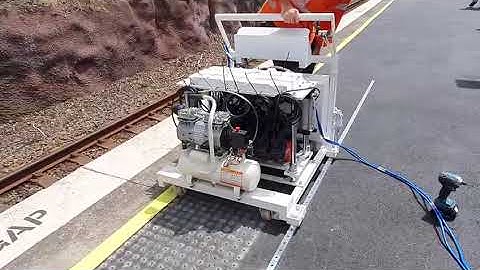 drill holes machine of Tactile Indicator