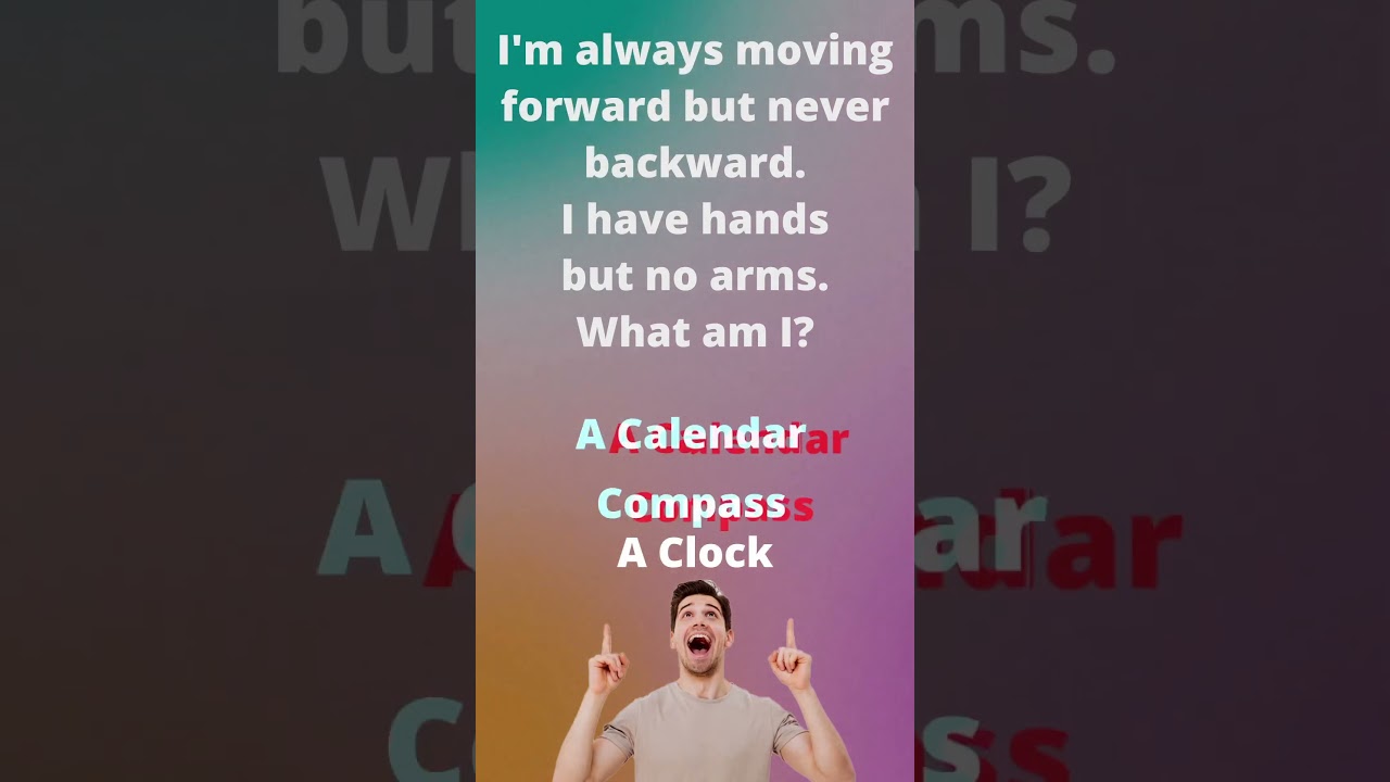 Can you solve these 5 tricky riddles? 