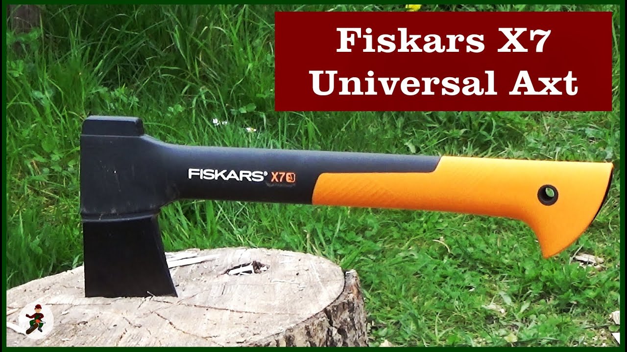 Fiskars X7 - Die kleine Axt - YouTube