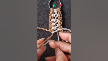 Just try it! easy hitch knots. #viral #shortvideo #shorts #short#macrame #