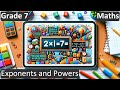 Exponents and Powers | Class 7 | Maths| CBSE | ICSE | FREE Tutorial