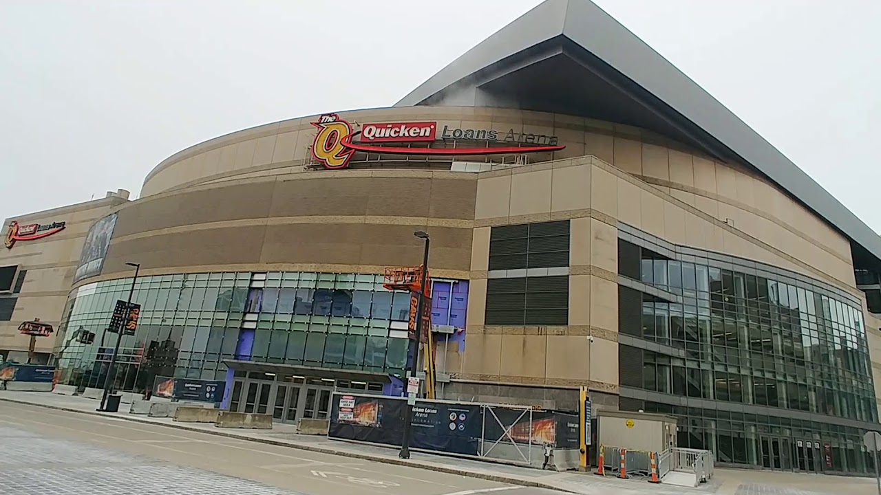 Arena 6 Quicken Loans Arena Zewnatrz Cleveland YouTube