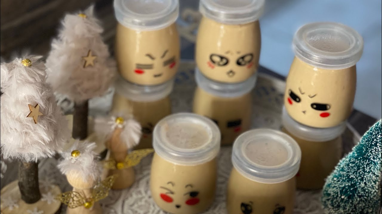 Mes crèmes dessert au praliné