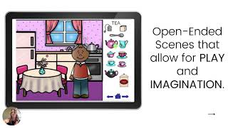 Interactive Picture Scenes for Speech Activity