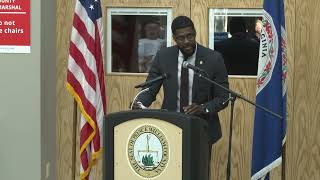 Swearing-In Ceremony for PWC Fire & Rescue Chief Tom LaBelle