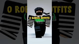 0 Robux Simple Outfit Ideas Challenge! screenshot 4