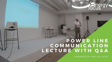 Power Line Communication Presentation at NAILD