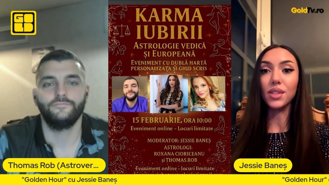 Golden Hour cu Jessie: Thomas Rob, previziuni incredibile pentru luna februarie 2026
