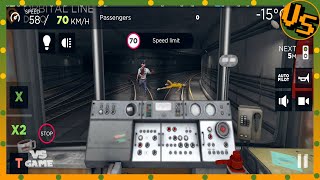 Scary Subway in Japan😨| Subway Simulator 3D Android Gameplay screenshot 5