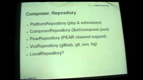 Кирилл Чебунин "Composer - Менеджер пакетов для PHP. Серебрянная пуля?"