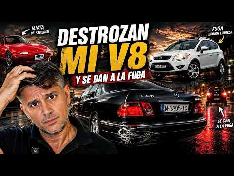 DESTROZAN MI CLÁSICO V8 Y SE DAN A LA FUGA