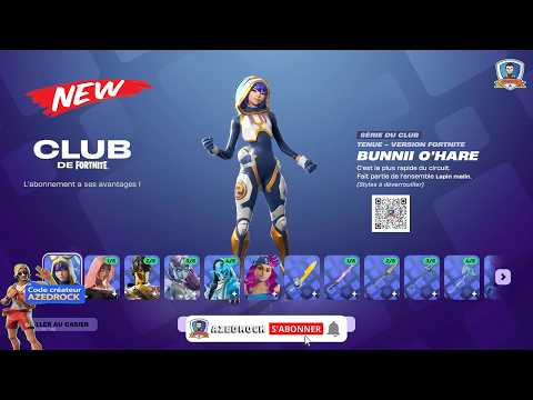 Fortnite July 2026 Crew Pack Showcase Bunni O'hare Crew Pack Cosmetics 💎💥