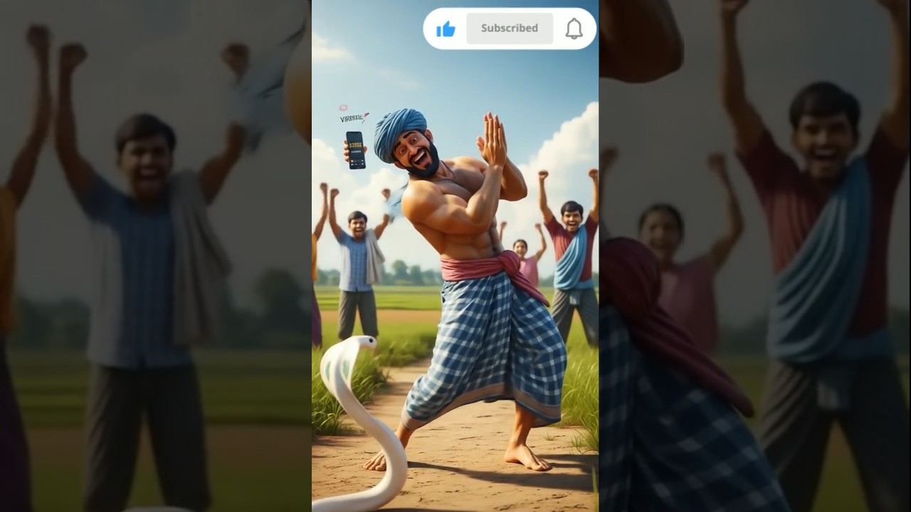 “Village Farmer, Cobra & Viral Twist – Emotional Snake Story            