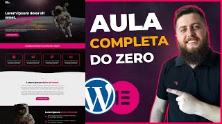 Como Criar uma LANDING PAGE Incrível em 1 hora (WordPress e Elementor)