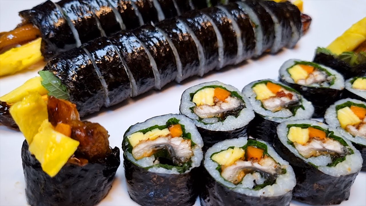 이렇게 맛있는 김밥은 처음 먹어봅니다 - Youtube