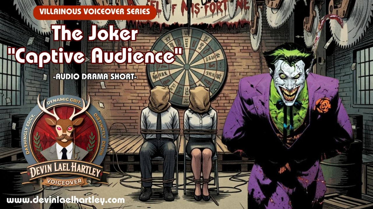 A Villainous Voiceover Series - Villains, Monsters, & Jerks