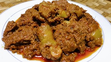 Resep Rendang Ayam Kampung